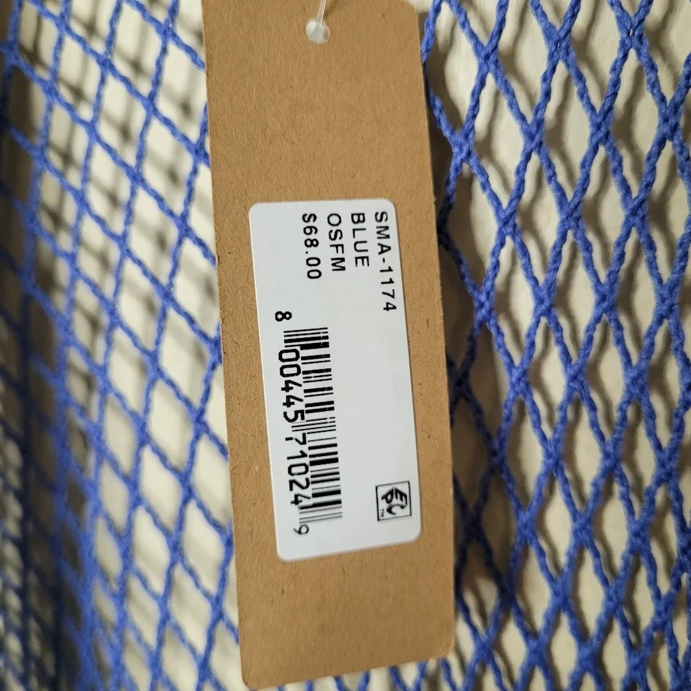 NWT Steve Madden Sheer Net Swim Cover-Up